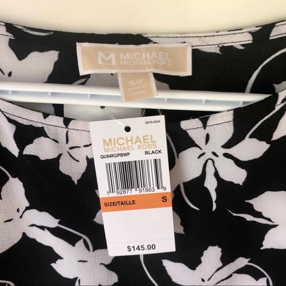 NWT MICHAEL Michael Kors FLORAL TOP- S - Picture 8 of 14